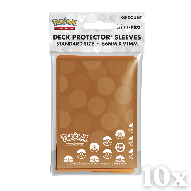 10x Ultra Pro Sleeves Pokemon Fighting Type