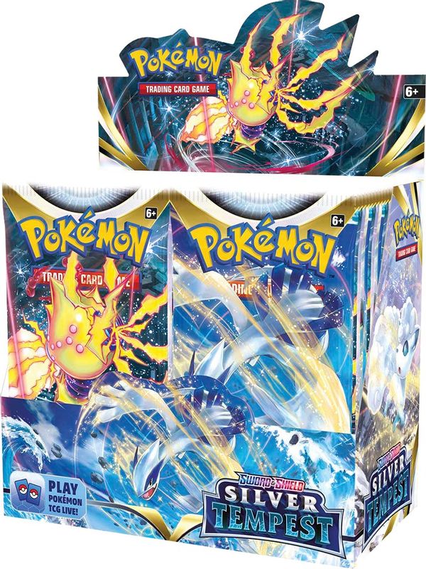 Pokémon Sword & Shield Silver Tempest Booster Box