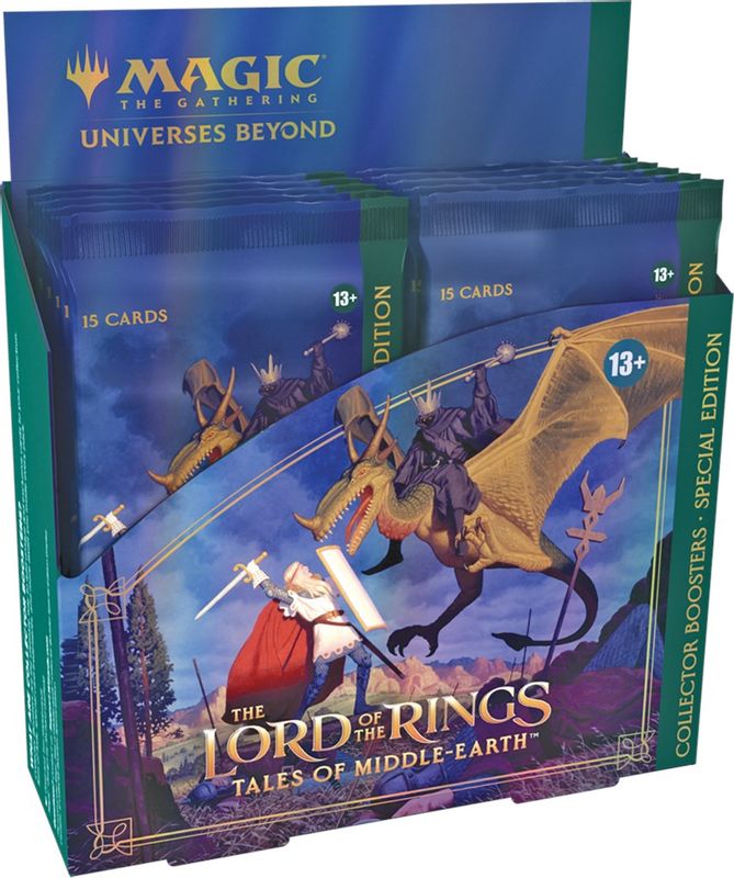 Magic: The Gathering The Lord of the Rings: Tales of Middle-earth Special Edition Collector Booster Display