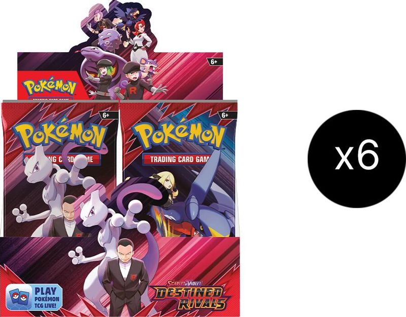 Pokémon Scarlet & Violet Destined Rivals Booster Box Case