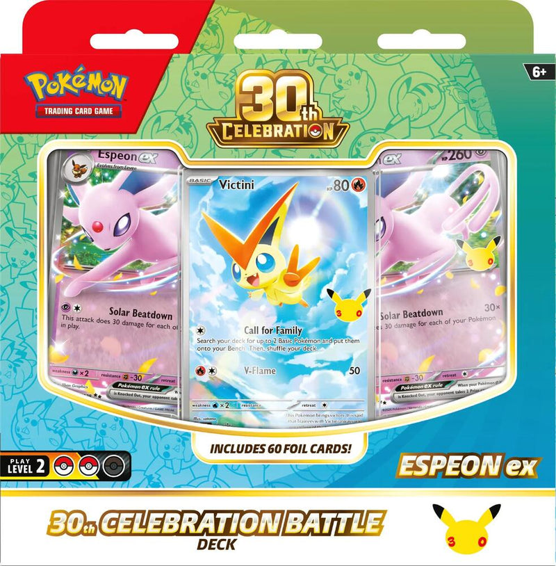 Pokémon 30th Celebration Battle Deck [Espeon ex]