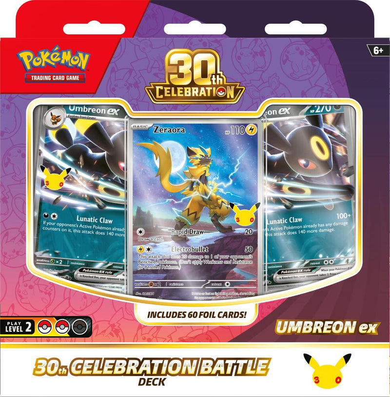 Pokémon 30th Celebration Battle Deck [Umbreon ex]