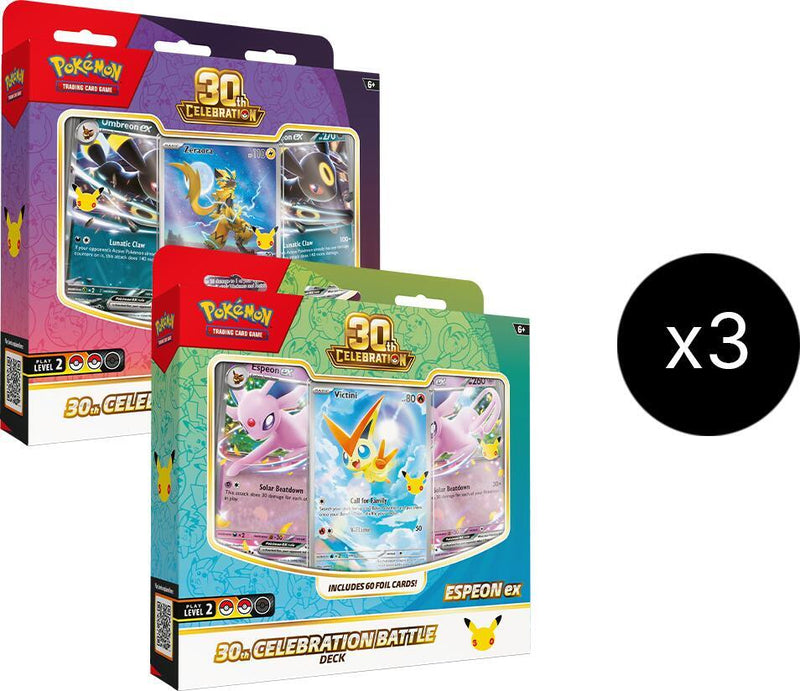 Pokémon 30th Celebration Battle Deck Case
