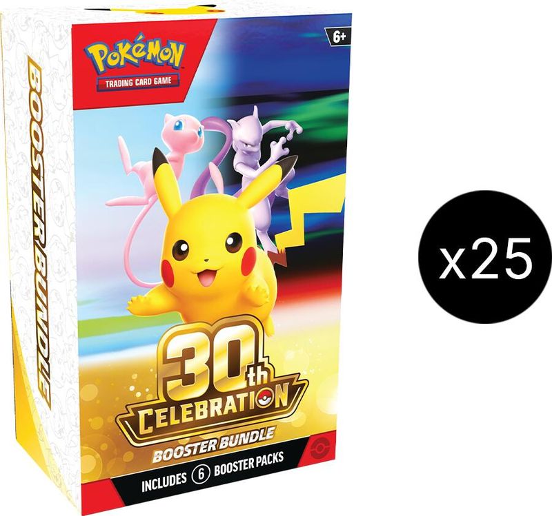 Pokémon 30th Celebration Booster Bundle Case