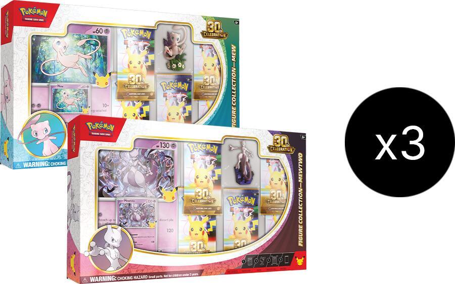 Pokémon 30th Celebration Figure Collection Case