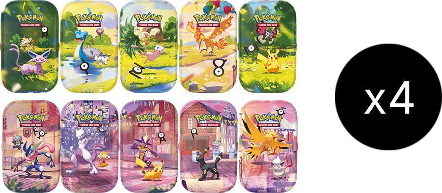 Pokémon 30th Celebration Mini Tin Display Case
