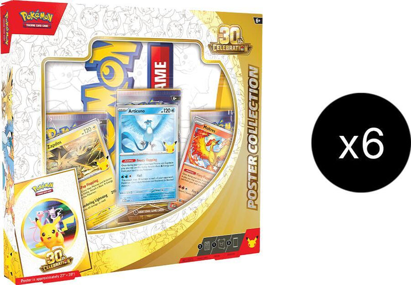 Pokémon 30th Celebration Poster Collection Case