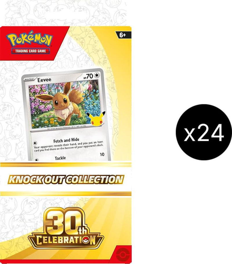 Pokémon 30th Celebration Knock Out Collection Case