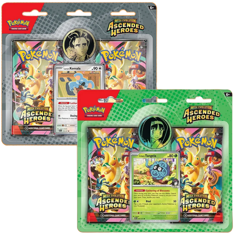 Ascended Heroes: 2-Pack Blister (Larry & Erika Bundle)