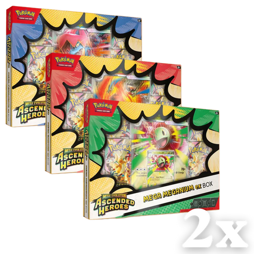 Ascended Heroes ex Box Sealed Case (6x)