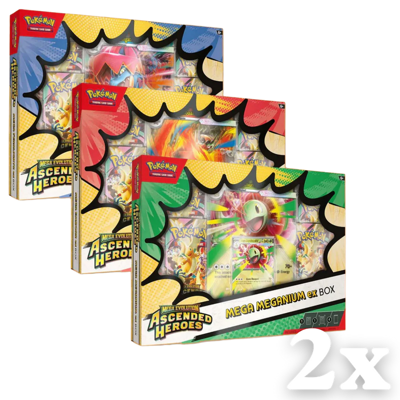 Ascended Heroes ex Box Sealed Case (6x)