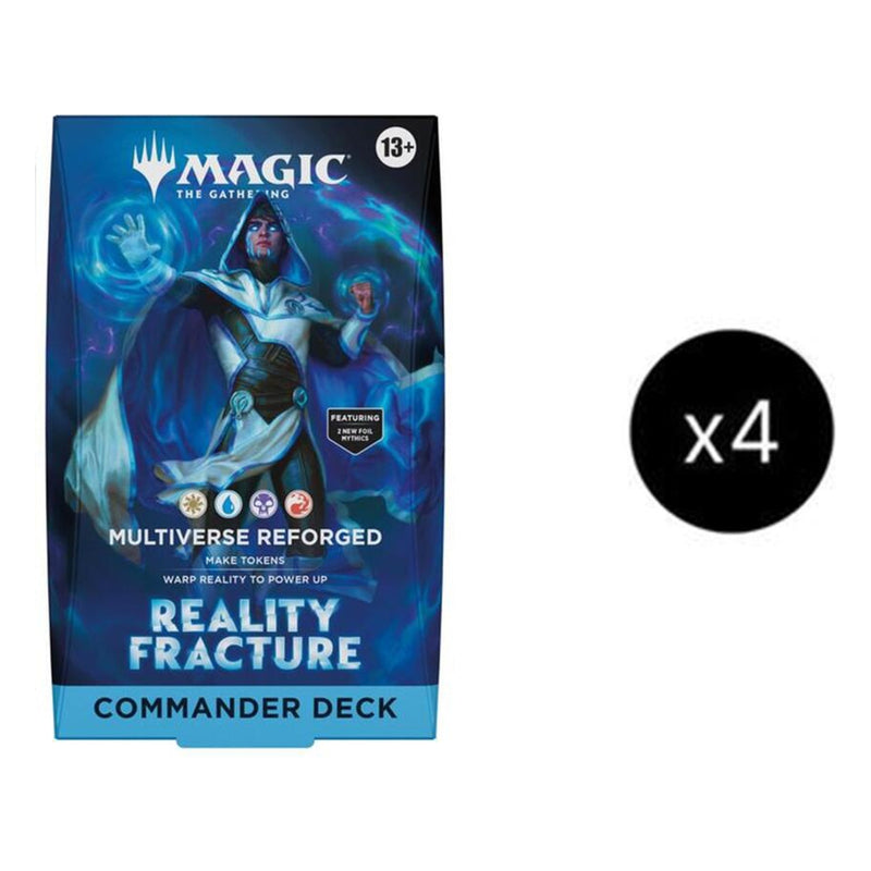 Magic: The Gathering Reality Fracture Commander Deck - Multiverse Reforged Case