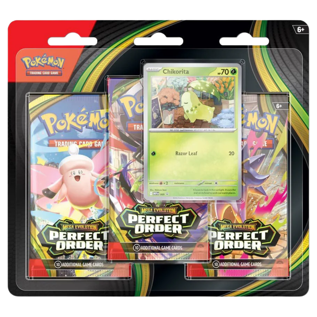 Perfect Order: 3-Booster Blister