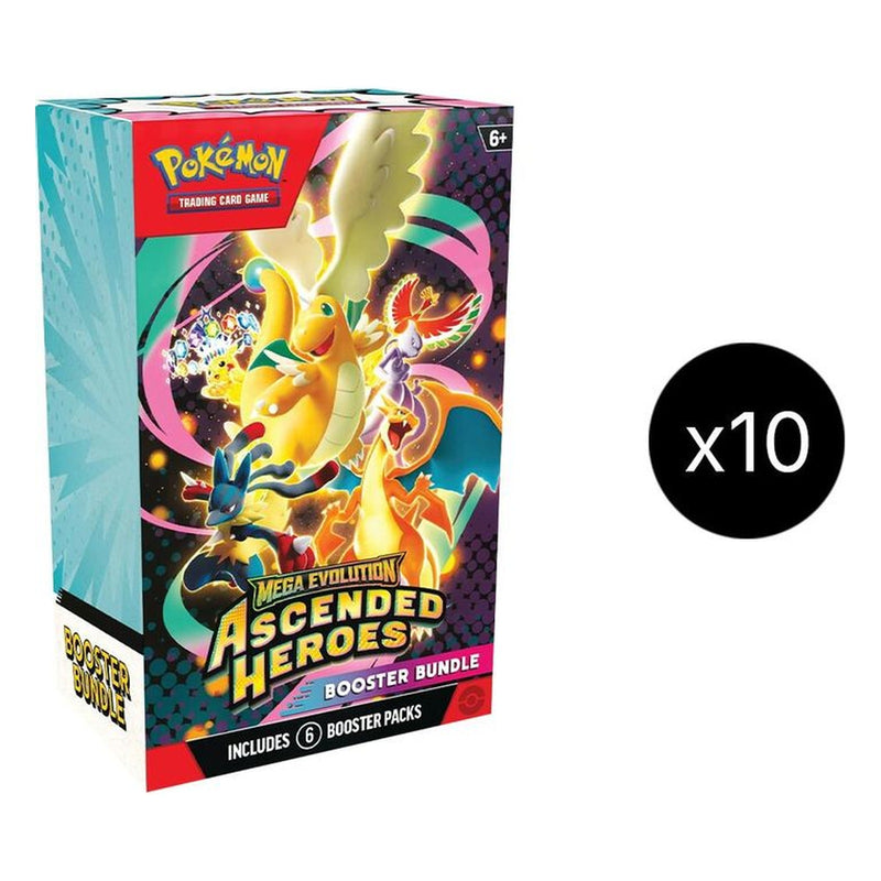 Pokémon Ascended Heroes Booster Bundle Display