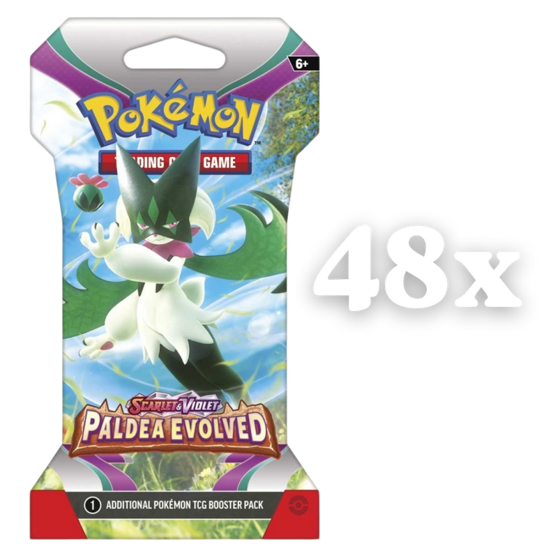 Pokemon Paldea Evolved Sleeved Blister (48x)