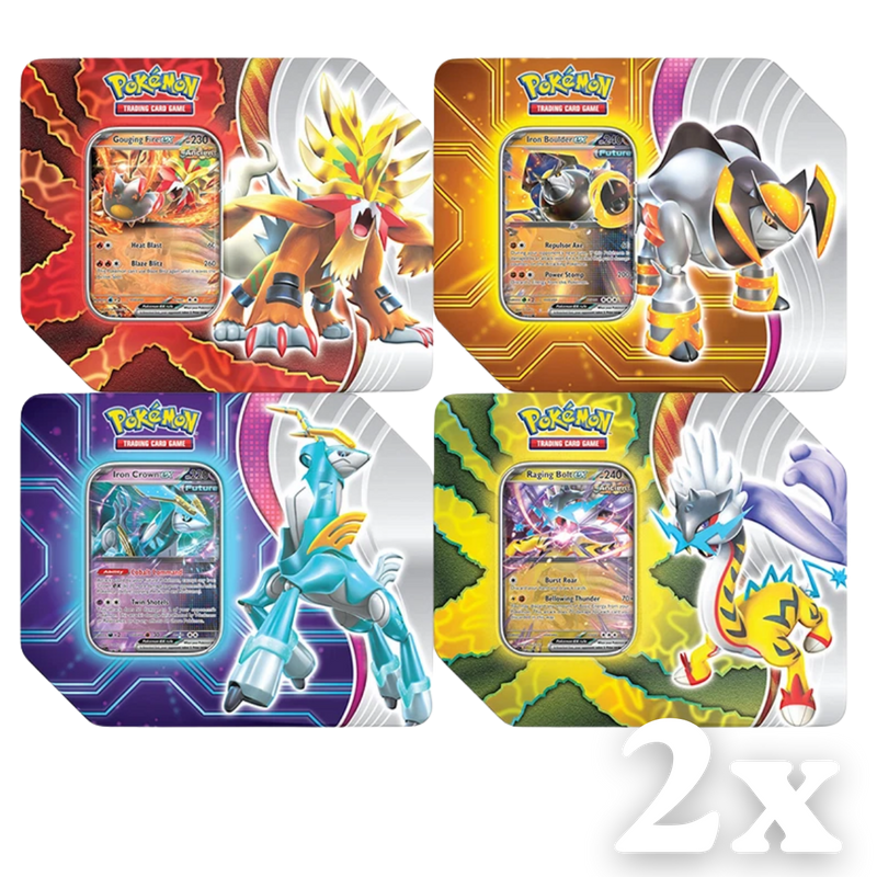 Pokemon Paradox Destinies Tins