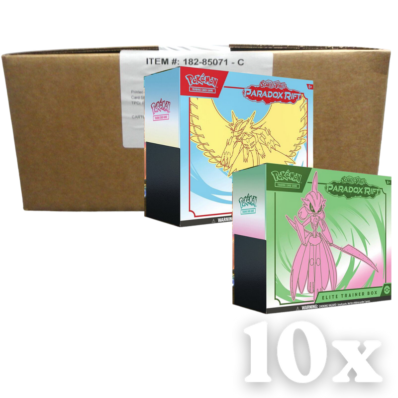 Pokemon Paradox Rift Elite Trainer Box Case