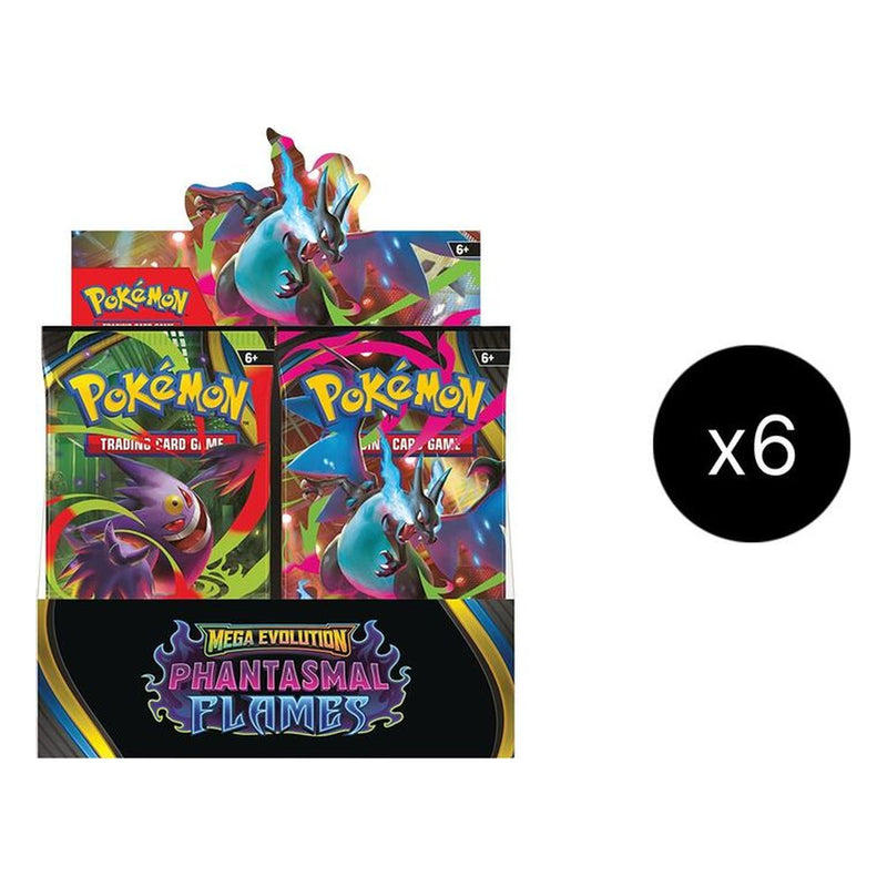 Pokémon Phantasmal Flames Booster Box Case