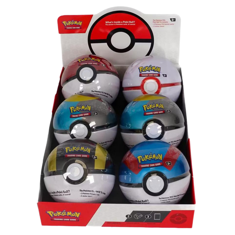 Pokemon Pokeball Tin Case Q4 2024