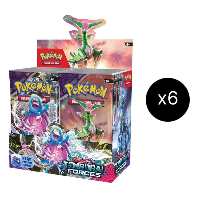Pokémon Scarlet & Violet Temporal Forces Booster Box Case