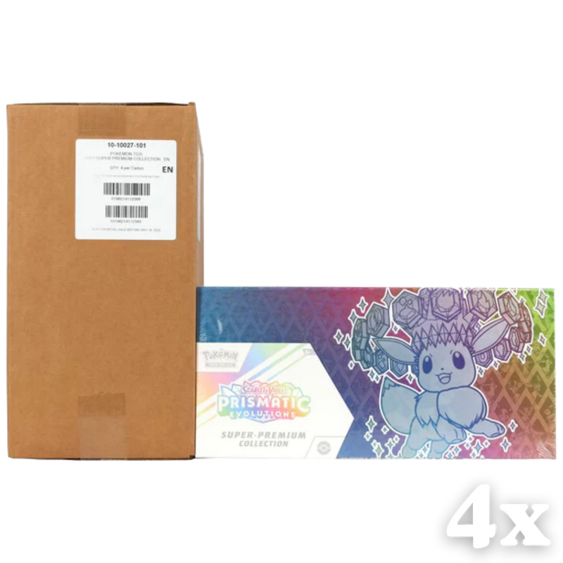 Prismatic Evolutions: Super Premium Collection (Case)