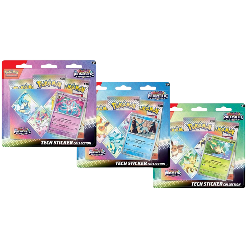 Prismatic Evolutions: Tech Sticker Collection (Random Variant)