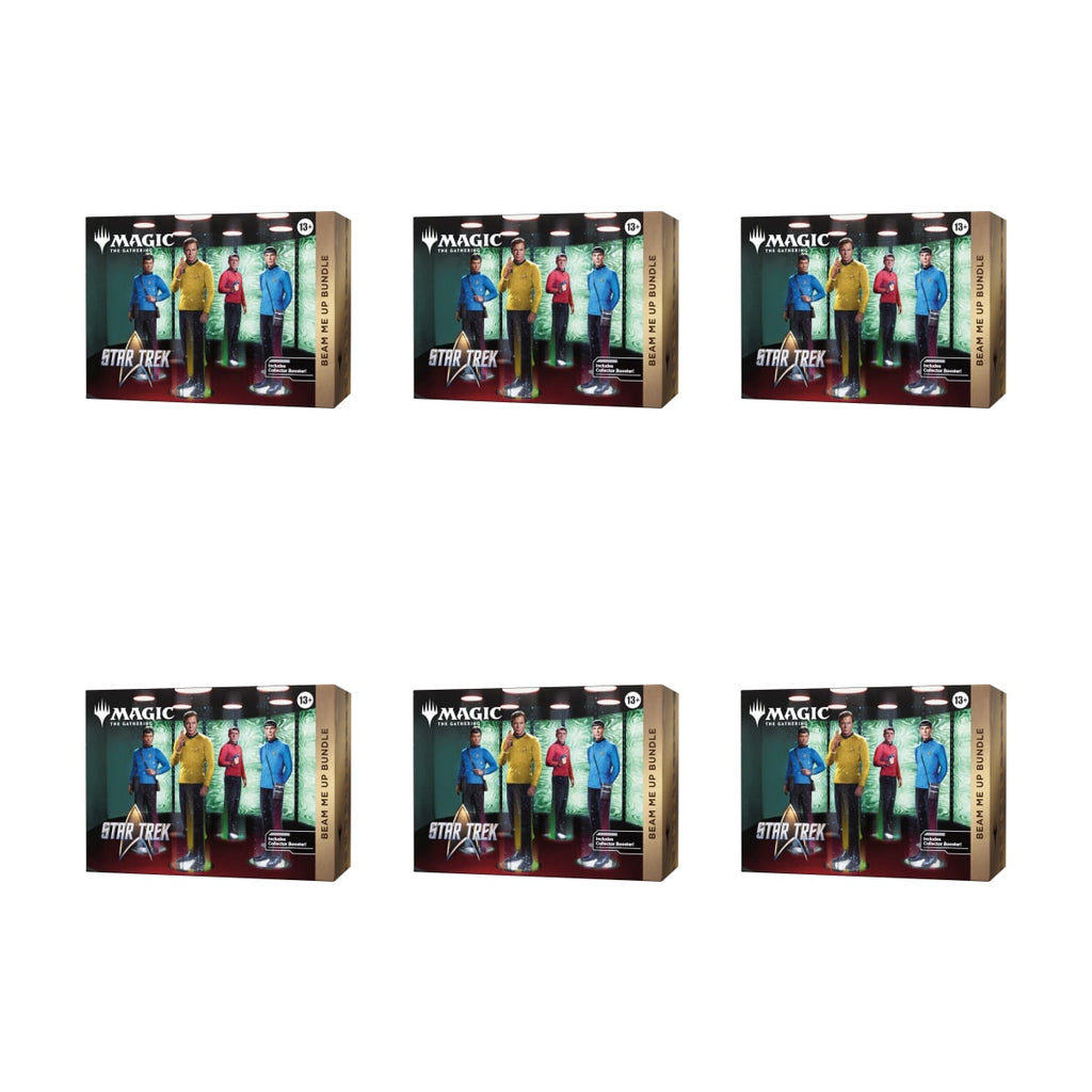 Magic: The Gathering Star Trek Beam Me Up Bundle Case - 6 Bundles