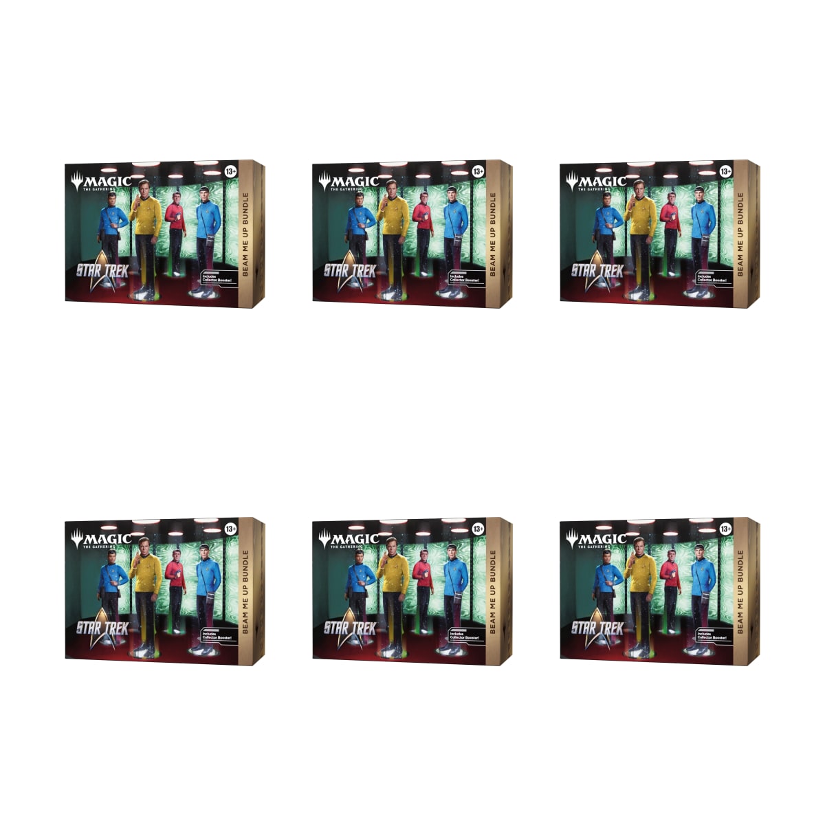 Magic: The Gathering Star Trek Beam Me Up Bundle Case - 6 Bundles