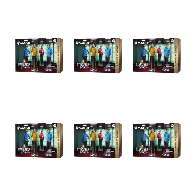 Magic: The Gathering Star Trek Beam Me Up Bundle Case - 6 Bundles
