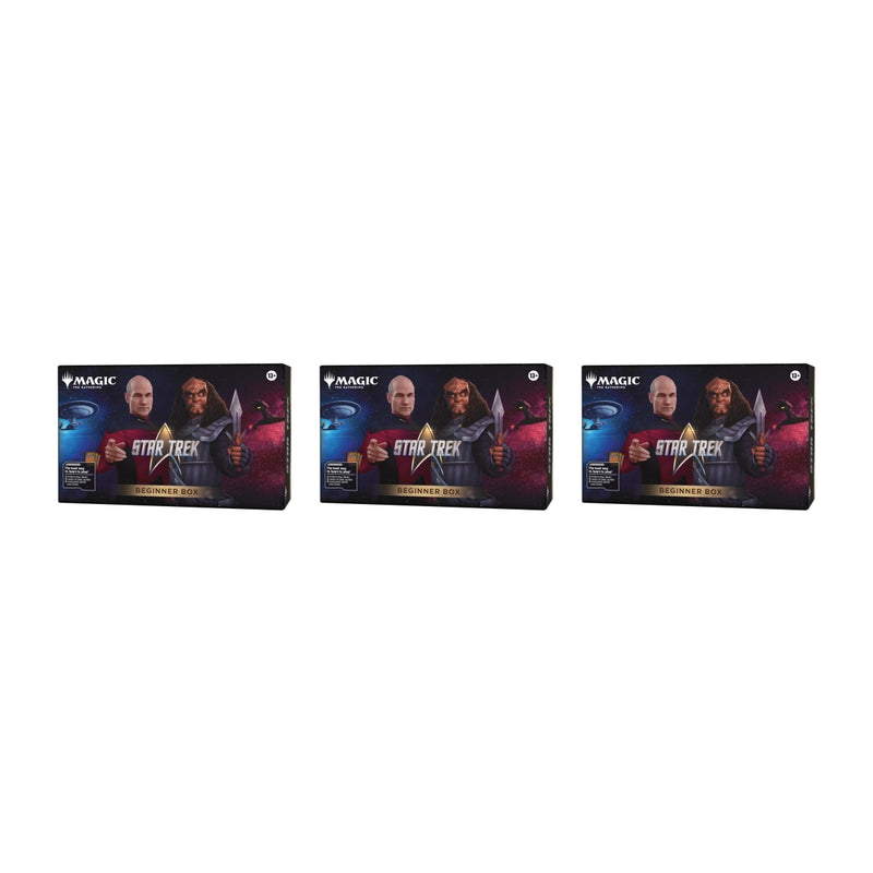 Magic: The Gathering Star Trek Beginner Box Case - 3 Beginner Boxes