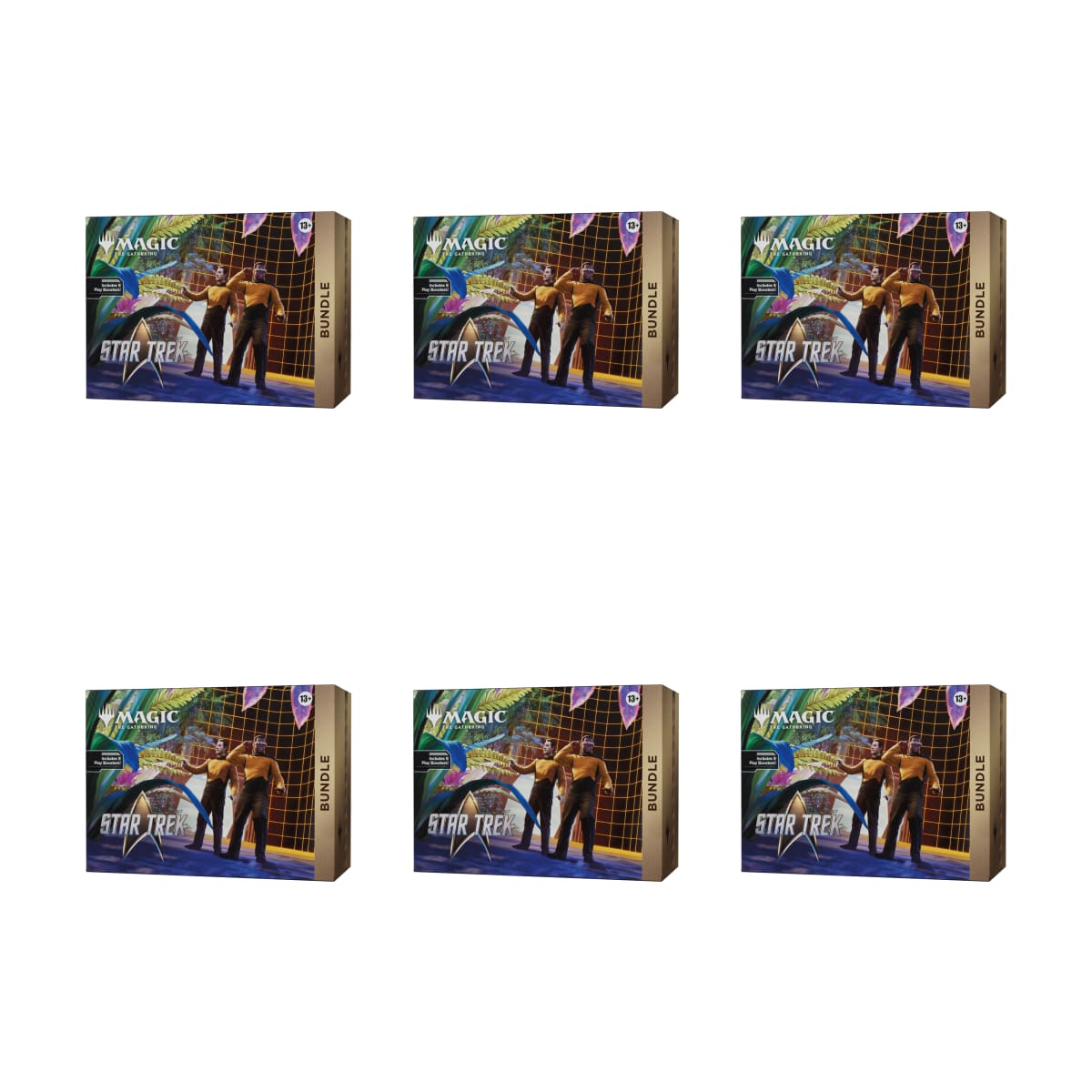 Magic: The Gathering Star Trek Bundle Case - 6 Bundles
