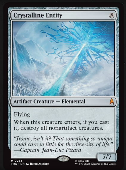 Magic: The Gathering Star Trek - Crystalline Entity