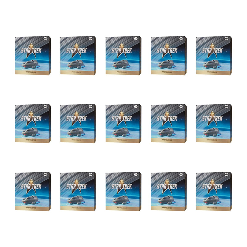 Magic: The Gathering Star Trek Prerelease Pack Case - 15 Prerelease Packs