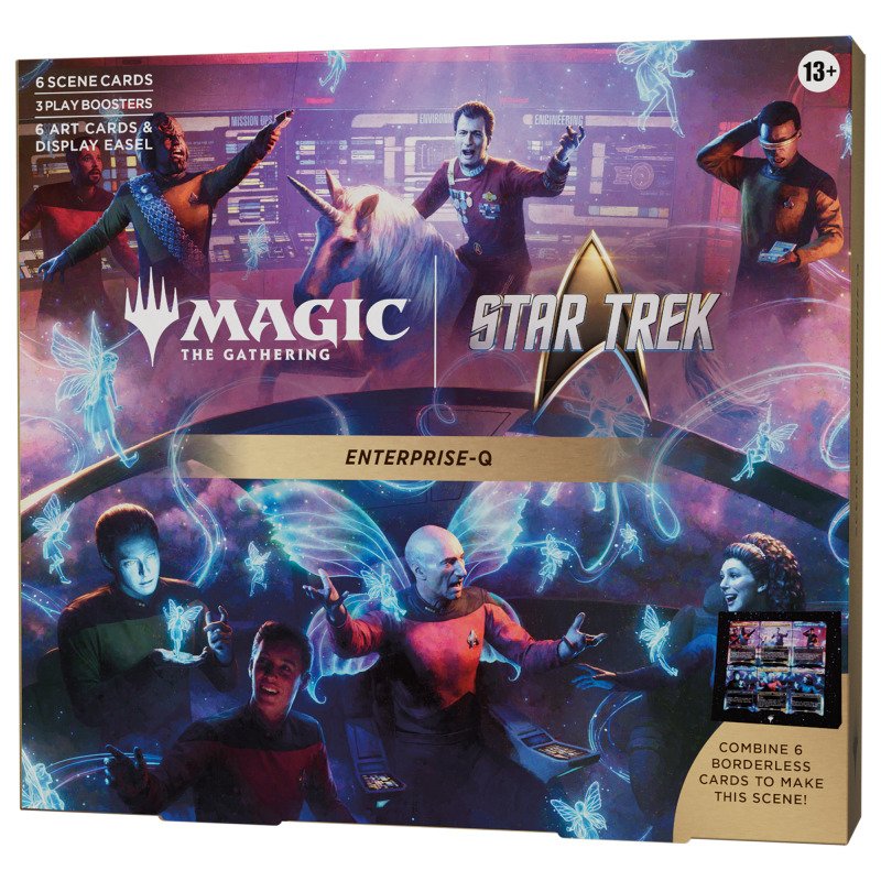 Magic: The Gathering Star Trek Scene Box Display - 4 Boxes